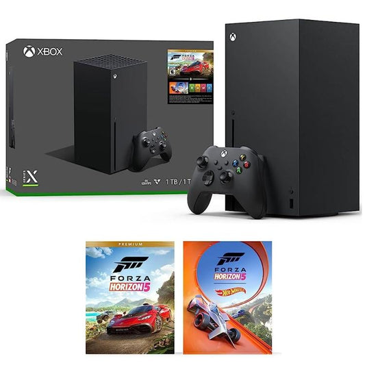 Microsoft Console Xbox Series X 1Tb Black Bundle + Forza Horizon 5 + Hot Weels