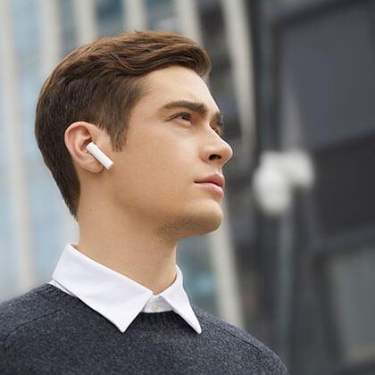 Xiaomi Auricolari Wireless True Wireless Earphones 2 Basic Android Ios Bianchi