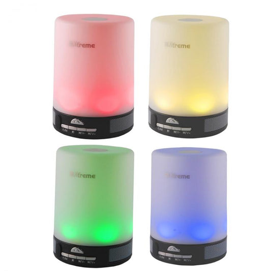 Xtreme - Speaker Bluetooth Cassa Portatile Led Lampada Touch Cromoterapia Iphone