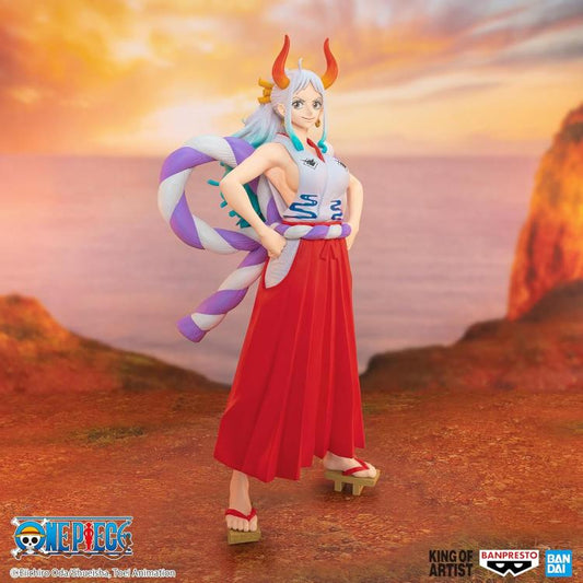 BANPRESTO ONE PIECE KING OF ARTIST (YAMATO) ACTION FIGURE COLLEZIONE 20CM BANDAI