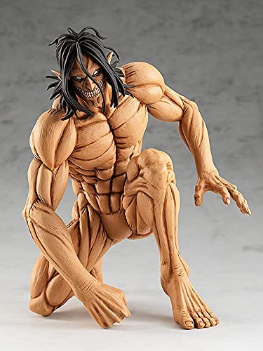Pop Up Parade - Attack On Titan : Eren Yeager 15Cm Statuetta Figure Anime Manga