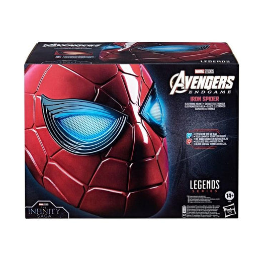 Hasbro - Avengers: Marvel Legends Series - Casco Elettronico Iron Spider Man
