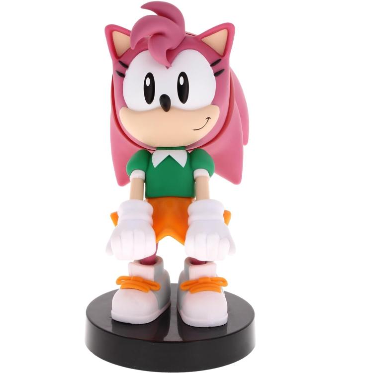 Cable Guys - Sonic (Lady Amy Rose) Statuetta Base Ricarica Smartphone Controller