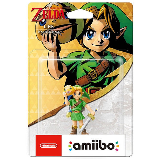 AMIIBO THE LEGEND OF ZELDA MAJORA'S MASK LINK FIGURE NINTENDO FIGURE COLLEZIONE