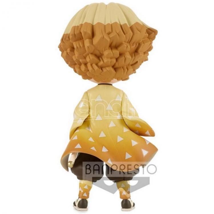 BANPRESTO Q POSKET DEMON SLAYER ZENITSU AGATSUMA 2 (B) STATUA FIGURE 14 CM