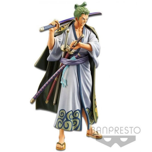 BANPRESTO ONE PIECE THE GRANDLINE MEN VOL.2 (RORONOA ZORO) FIGURE DXF PVC BANDAI