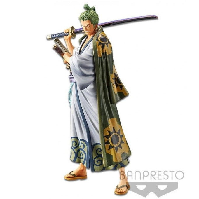 BANPRESTO ONE PIECE THE GRANDLINE MEN VOL.2 (RORONOA ZORO) FIGURE DXF PVC BANDAI