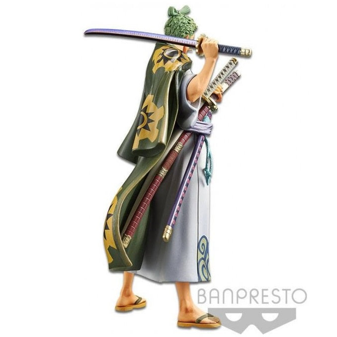 BANPRESTO ONE PIECE THE GRANDLINE MEN VOL.2 (RORONOA ZORO) FIGURE DXF PVC BANDAI