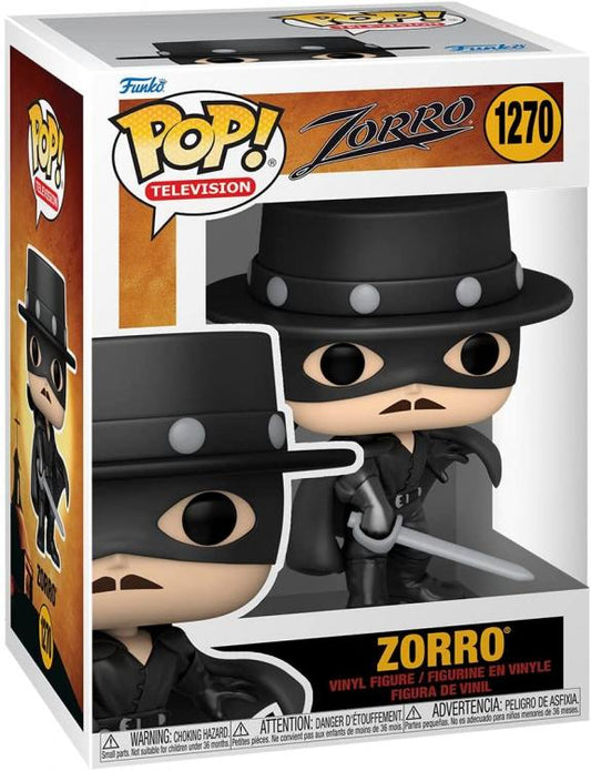 Funko Pop Television Zorro Anniversary - Zorro (1270) Vinyl Figure Da Collezione