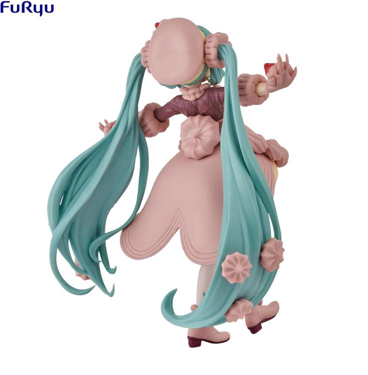 Furyu Hatsune Miku Sweetsweets Strawberry Chocolate Figure Pvc 17Cm Statuetta