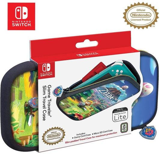 BIGBEN CUSTODIA MORBIDA ZELDA LINK'S AWAKING PER SWITCH LITE UFFICIALE NINTENDO