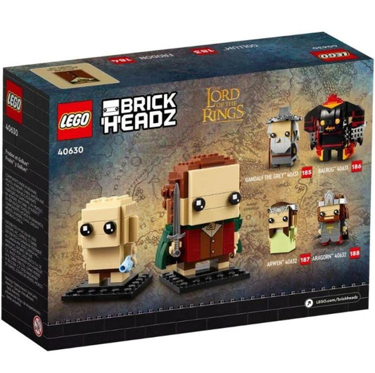 Lego - Brickheadz 40630 Lord Of The Ring (Frodo & Gollum) Signore Anelli 367Pz