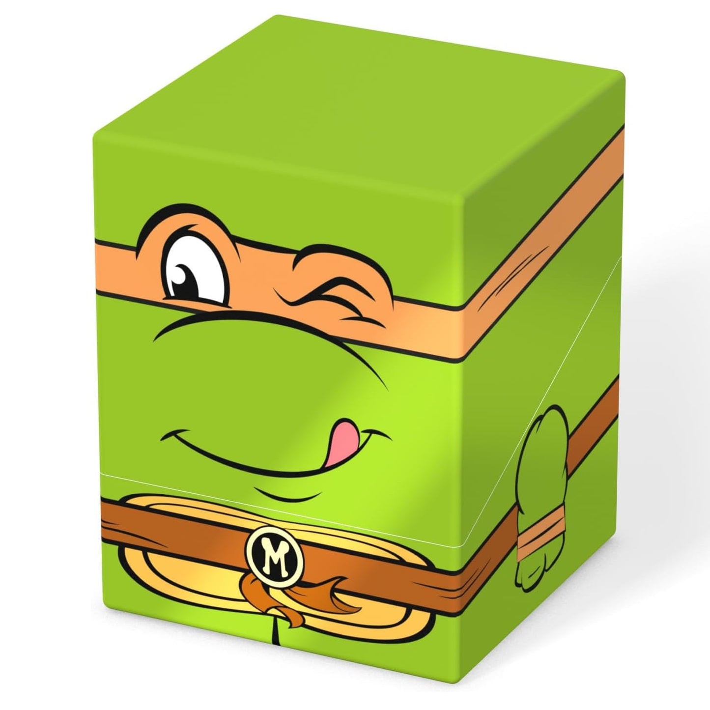 Squaroes Teenage Mutant Ninja Turtles NT005 (Michelangelo) Box Porta Mazzo Carte TCG