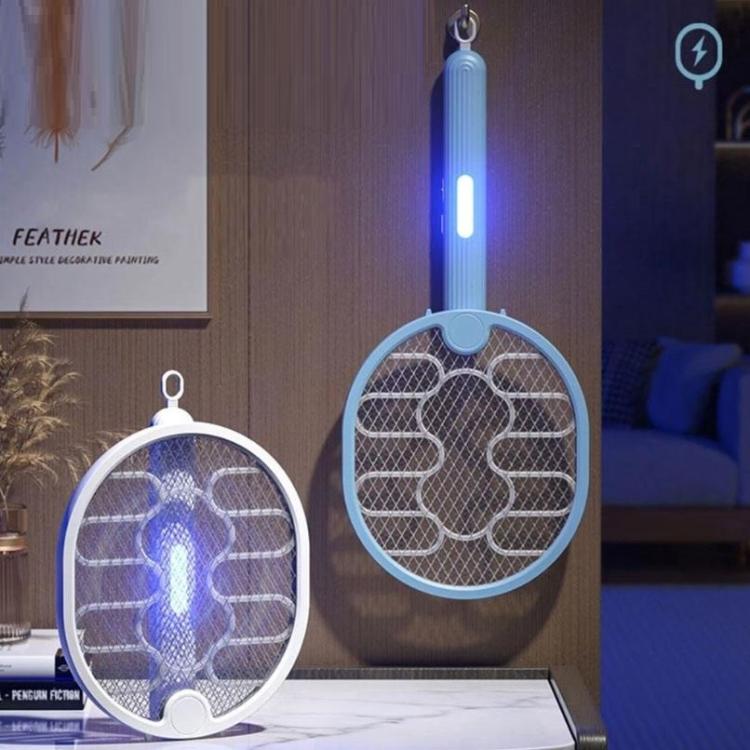 Racchetta Zanzariera Elettrica Ricaricabile Led Uv Trappola Anti Zanzare Mosche