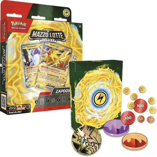 Pokémon - Mazzo Lotte Deluxe (Zapdos-Ex) Tcg Gcc Card Gioco Carte Collezione Ita