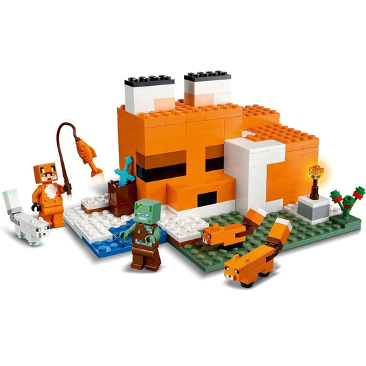 Lego - Minecraft 21178 (Il Capanno della Volpe) Figure Costruzioni 193 pz 8+