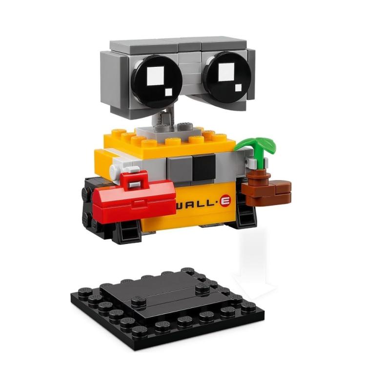 Lego - Brickheadz 40619 Disney Pixar (Wall-E E Eve) Figure Costruzioni 193+194