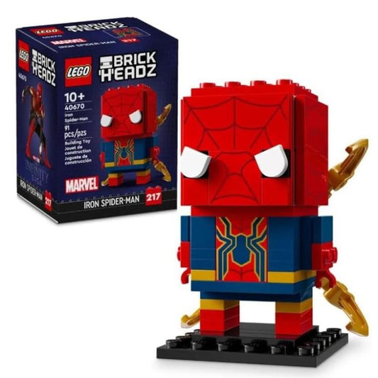 Lego - Brickheadz 40670 Marvel (Iron Spider-Man) Infinity Saga - 10+ Figure 217
