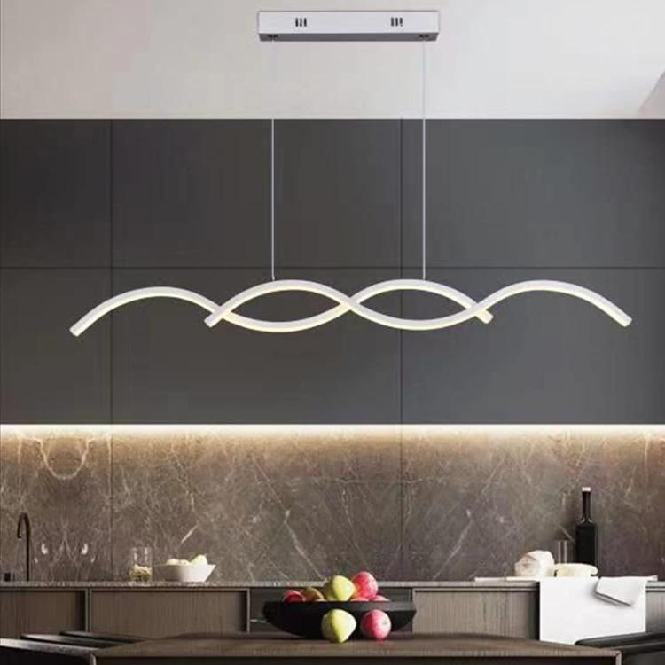 Lampadario A Sospensione Moderno Led Soffitto 25W Cucina Soggiorno Bianco Caldo