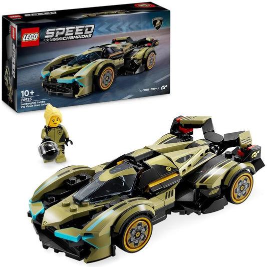 Lego Speed Champions Lamborghini Lambo V12 Vision Gt 76923 Modellino Costruzione