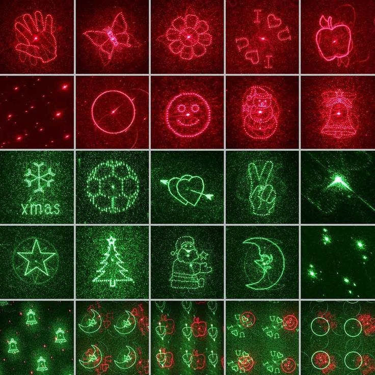 Proiettore Laser Luci Di Natale Natalizie Addobbo Natalizio Per Esterno Disegni