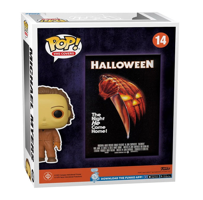 Funko Pop ! Movie Vhs Covers Halloween - Michael Myers (14) Glow Special Edition