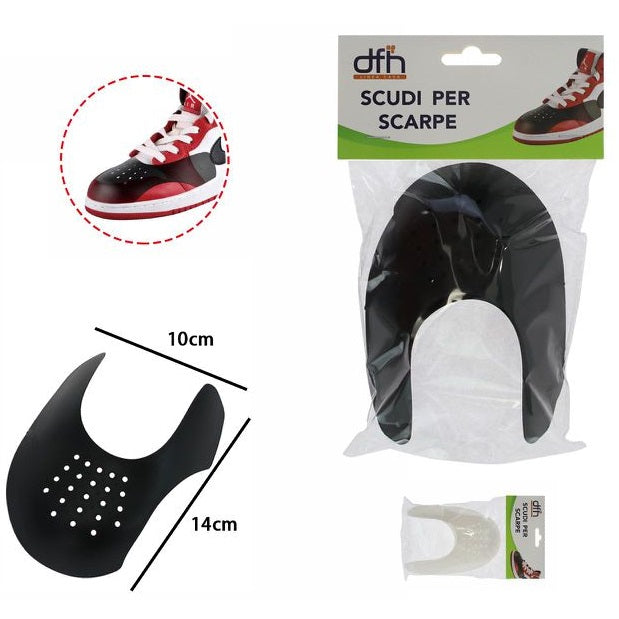 1 Paia Scudi per Scarpe Anti Piega Rughe Protezione Sneaker Shield Uomo e Donna