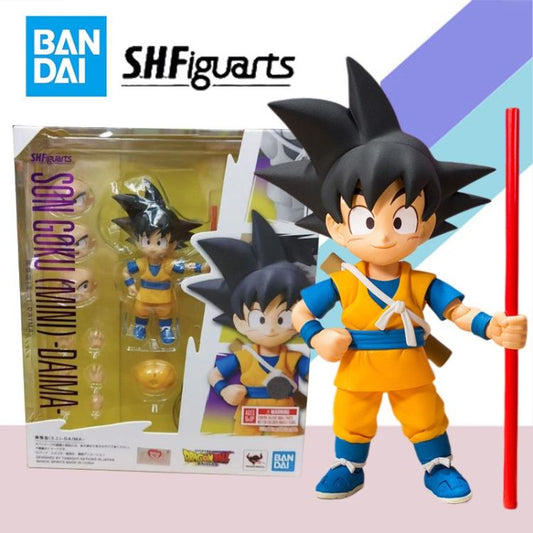 BANDAI SH FIGUARTS DRAGON BALL (SON GOKU MINI DAIMA) ACTION FIGURE TAMASHII NAT.