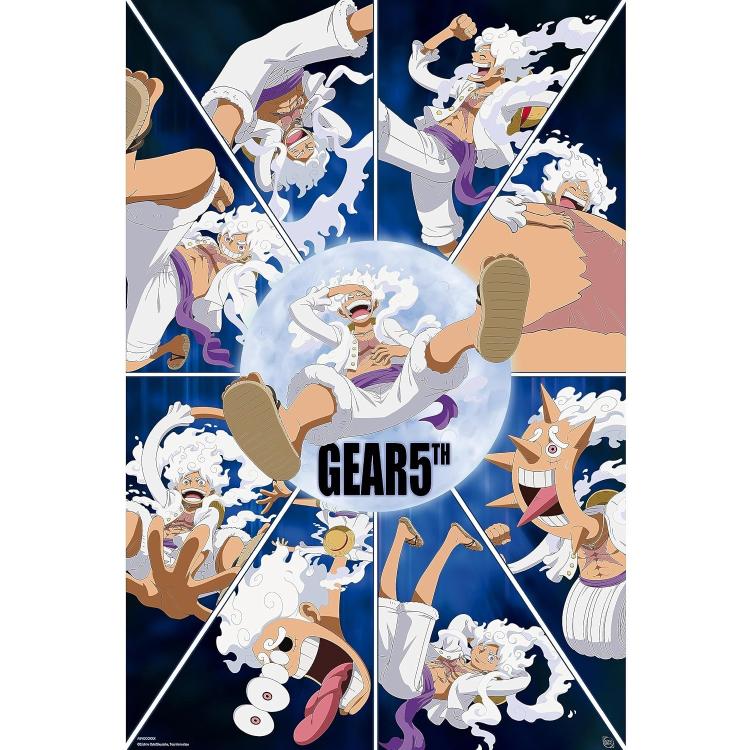 ABYSTYLE (ONE PIECE) MAXY POSTER: "GEAR 5 DINGO" MONKEY D.LUFFY (91,5X61) GB EYE