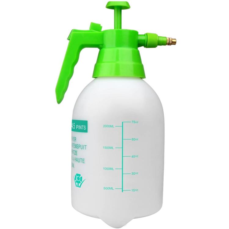 Spruzzatore A Pressione Graduato 2L Pompa Acqua Nebulizzatore Per Giarrdinaggio