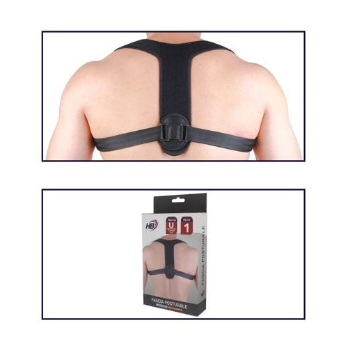 CORRETTORE FASCIA POSTURALE UNISEX SUPPORTO PER SCHIENA SPALLE REGOLABILE SPORT