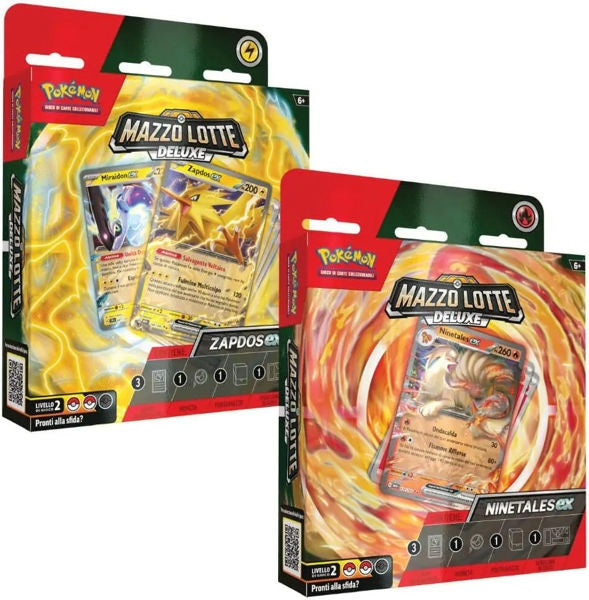 Pokémon - Mazzo Lotte Deluxe (Zapdos-Ex) Tcg Gcc Card Gioco Carte Collezione Ita