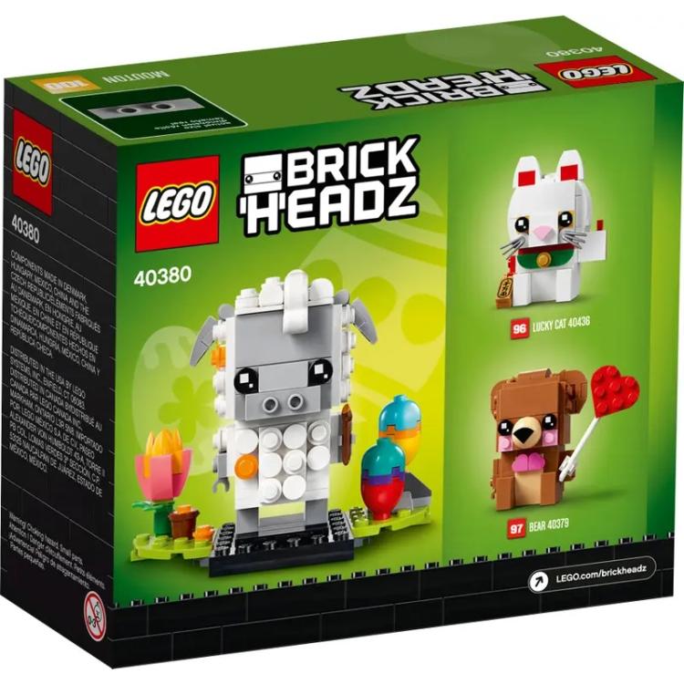Lego - Brickheadz 40380 (Sheep) Pecorella Di Pasqua Lamb 192Pz (Figure 100) 10+