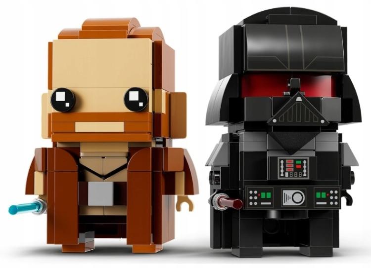 Lego - Brickheadz 40547 Star Wars (Darth Vader™ & Obi-Wan Kenobi™) 175Pz + 174Pz