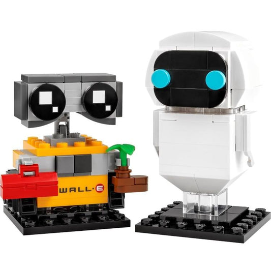 Lego - Brickheadz 40619 Disney Pixar (Wall-E E Eve) Figure Costruzioni 193+194