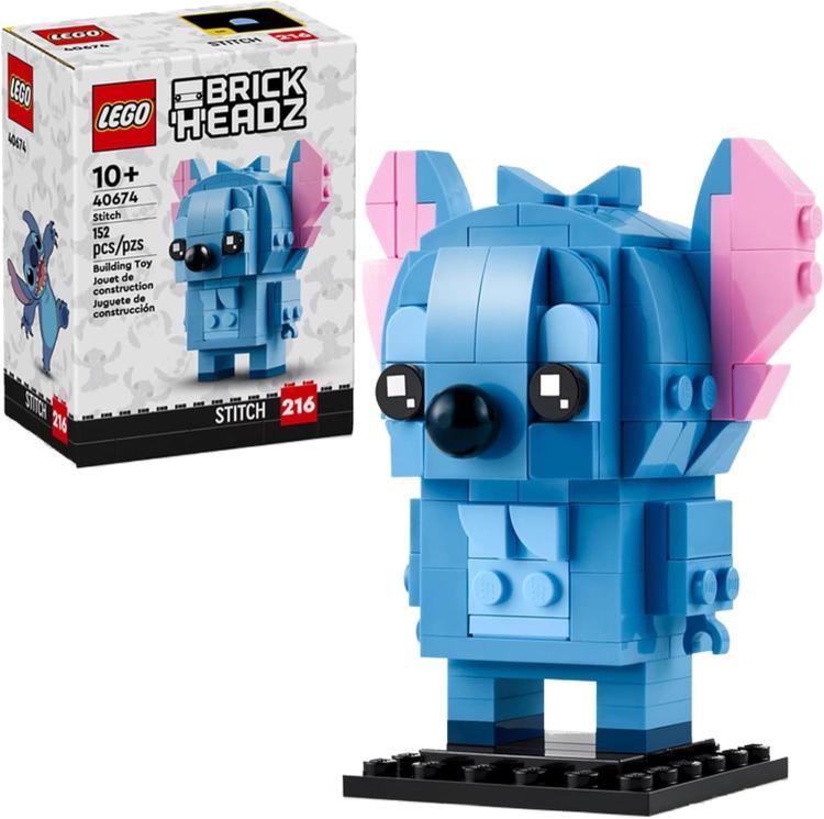 Lego - Brickheadz 40674 Disney (Stitch) Set Lilo & Stich 152Pz - 10+ Figure 216