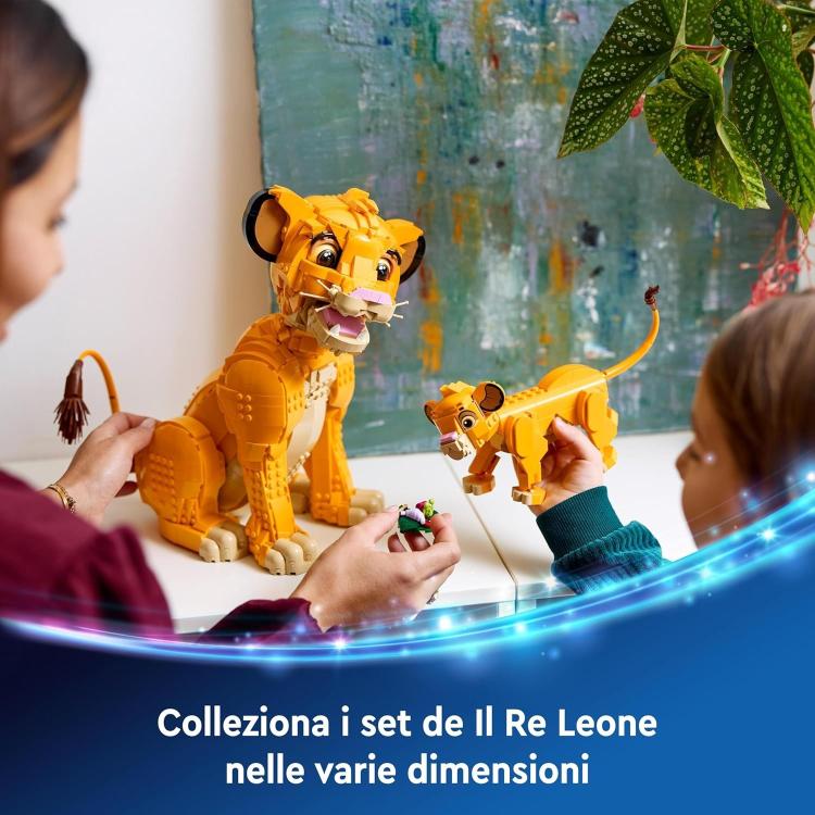 Lego - Disney Lion King 43243 (Simba) Il Cucciolo Re Leone - Set Figure 222Pz 6+