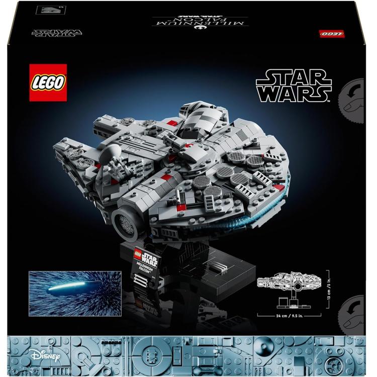 Lego - Star Wars 75375 (Millennium Falcon) 921 Pezzi Dinsey - 25 Anniversary 18+