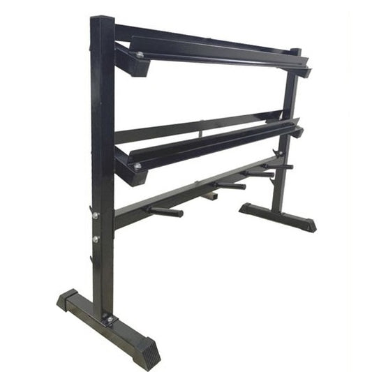 Hb Rastrelliera A 3 Livelli Supporto Rack Porta Pesi Manubri E Dischi Espositore