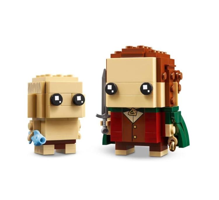Lego - Brickheadz 40630 Lord Of The Ring (Frodo & Gollum) Signore Anelli 367Pz
