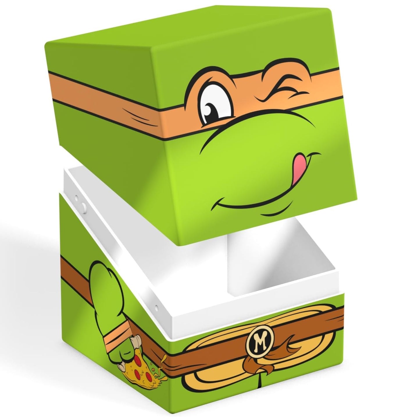 Squaroes Teenage Mutant Ninja Turtles NT005 (Michelangelo) Box Porta Mazzo Carte TCG