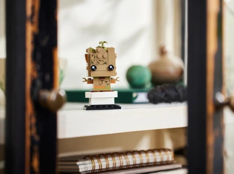 Lego - Brickheadz 40671 Marvel (Groot In Vaso) Infinity Saga - Figure 218 - 10+