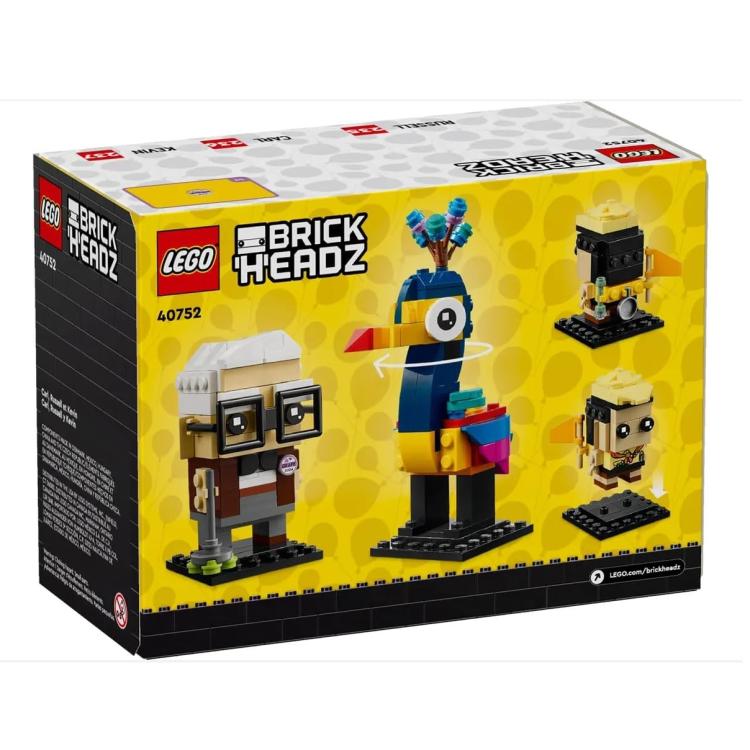 Lego - Brickheadz 40752 Disney - Up (Carl, Russell E Kevin) Figure 235+236+237