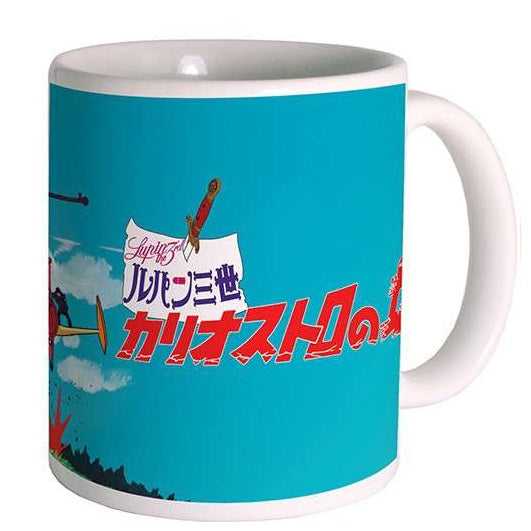 Semic - Tazza Lupin Mug "Castle Of Cagliostro Pursuit " In Ceramica Da Caffè Tè