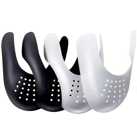 2 Paia Scudi per Scarpe Anti Piega Rughe Protezione Sneaker Shield Uomo e Donna