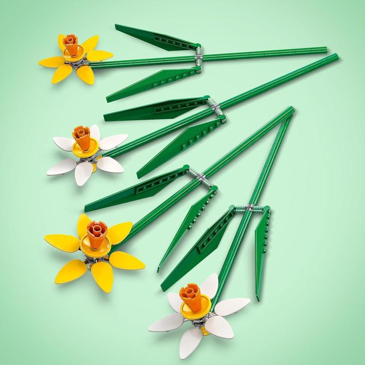 Lego - Creator Narcisi 40747 Mazzo Fascio Fiori Finti Girasoli Costruzione 216Pz