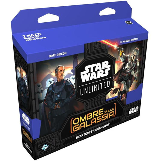Star Wars Unlimited (Ombre Sulla Galassia) Starter Set 2 Giocatori Cioco Carte