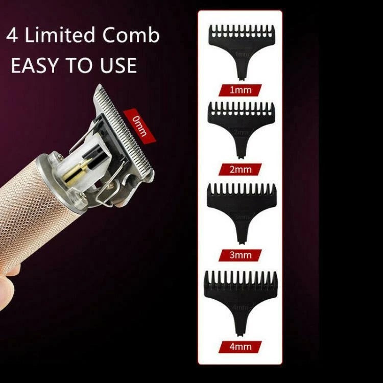 Rasoio Ricaricabile Regola Barba Tagliacapelli Elettrico Super Zero 0 mm Disegni