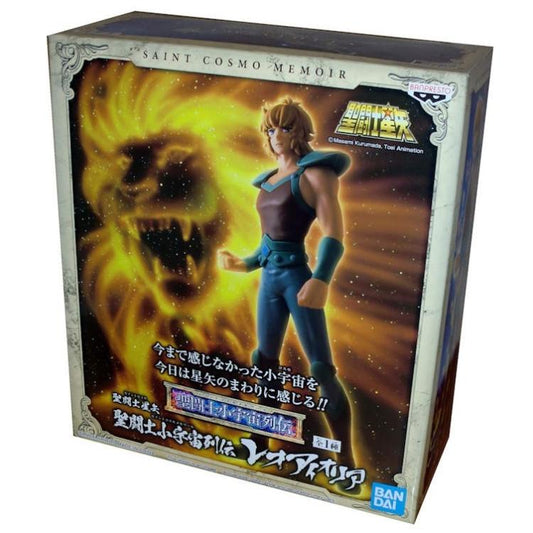 BANDAI SAINT SEIYA: SAINT COSMO MEMOIR 17750 LEO AIOLIA - BANPRESTO FIGURE 16CM