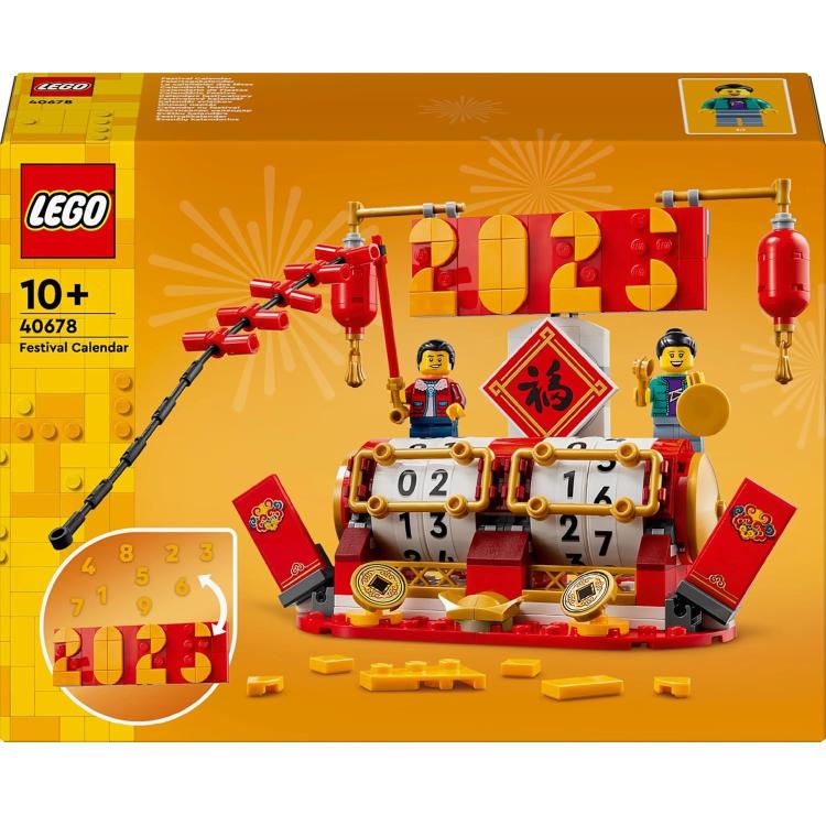 Lego 40678 (Calendario Festivo) Calendar Festival Costruzione Bambini 345Pz 10+